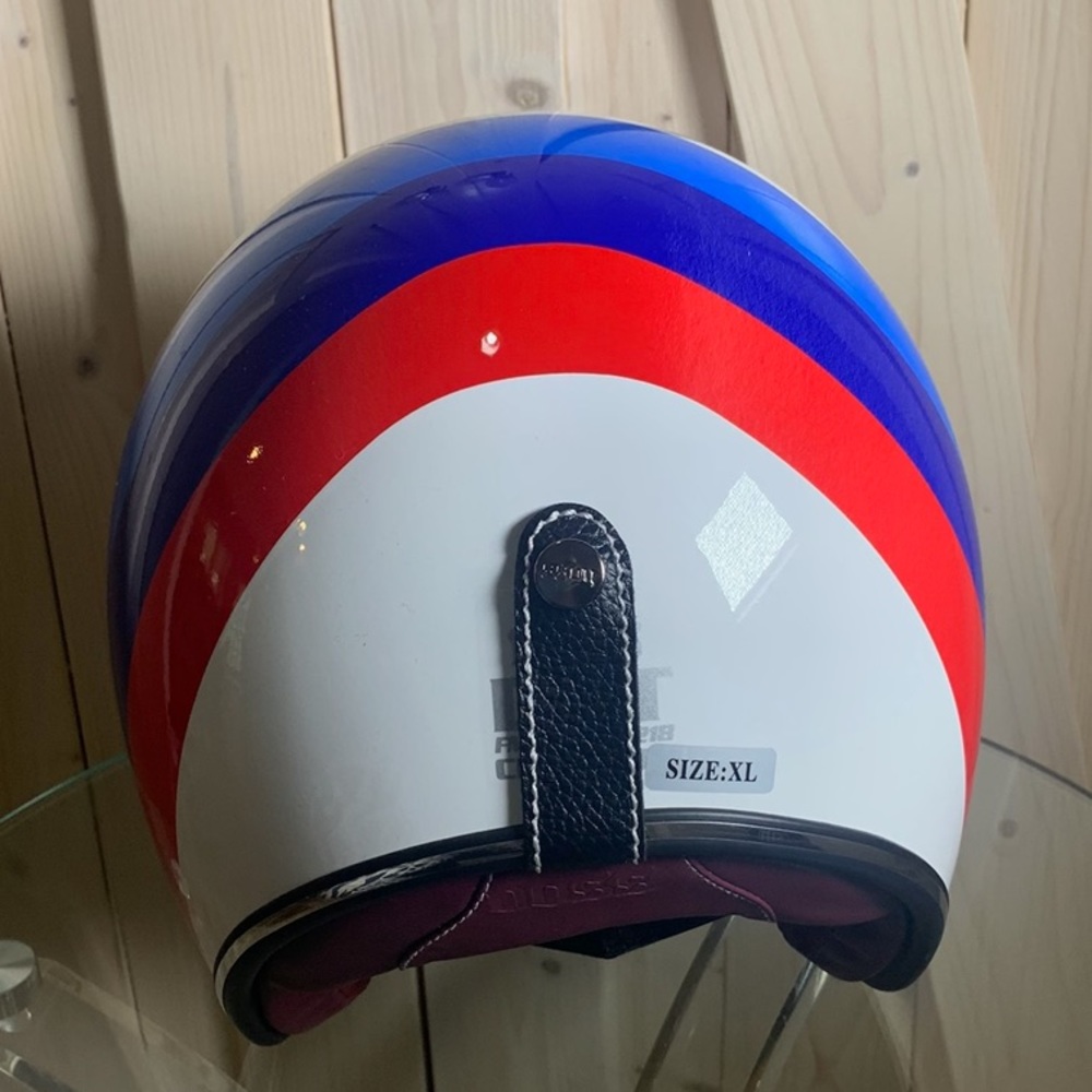 Sold Out Vespa Motorcycle Motorsport Riding Helmet + option Bubble Shield - Picture 10 of 16